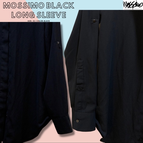 MOSSIMO BLACK LONG SLEEVE - Picture 2 of 3